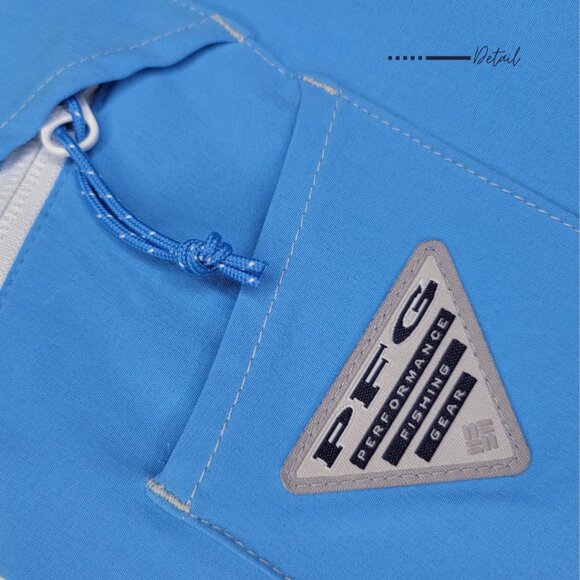 VIVID BLUE COLUMBIA WATER SHORT FOR MEN SIZE 40 - Picture 7 of 11